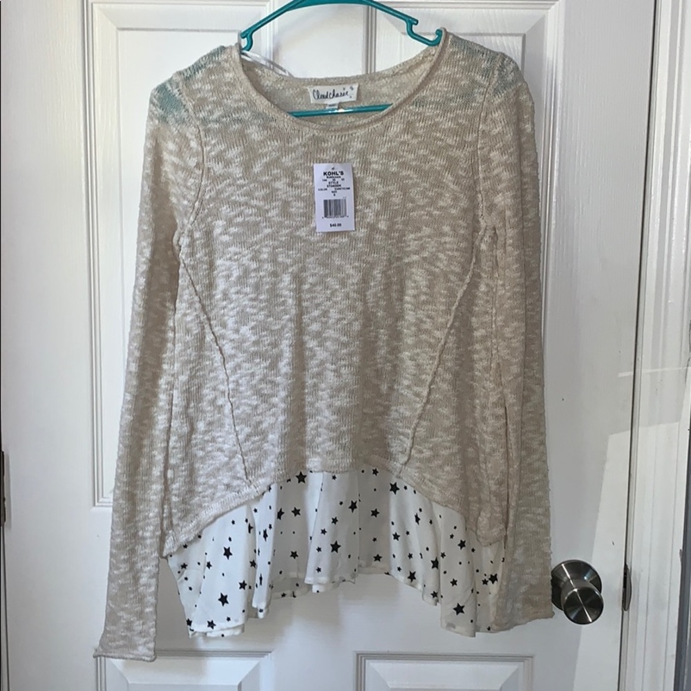 Flowy star sweater!